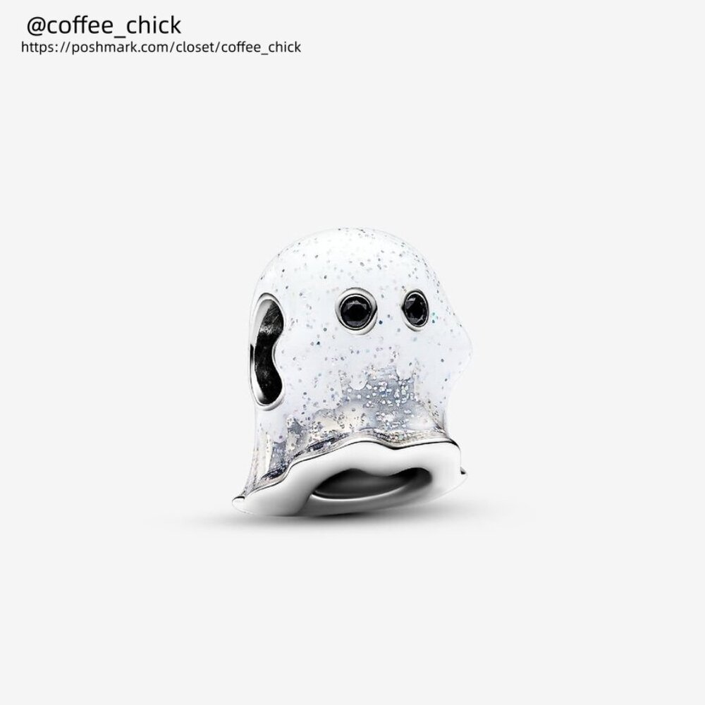 Pandora Glow-in-the-dark Boo Ghost Charm|Pendant
